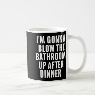 Caneca De Café Engraçado Soprar O Banheiro Humor Adulto Inapropri
