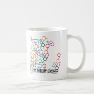 Caneca De Café Engraçado Sou Design Mathslexic