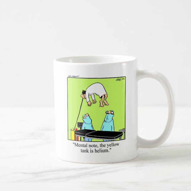 Caneca De Café Engraçado, Tenha Bom Humor. (Direita)