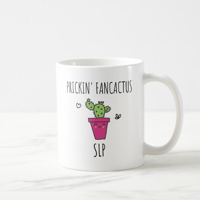 Caneca De Café Engraçado Terapista de Discurso SLP Presente (Direita)