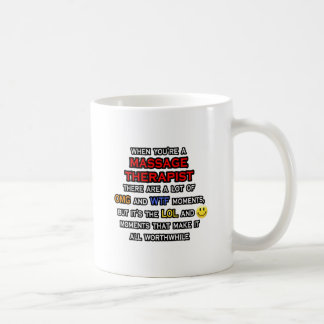 Caneca De Café Engraçado Terapista de Massagem... OMG WTF LOL