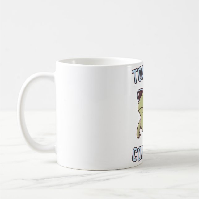 Caneca De Café Engraçado Toad Pun Legal Pai (Esquerda)