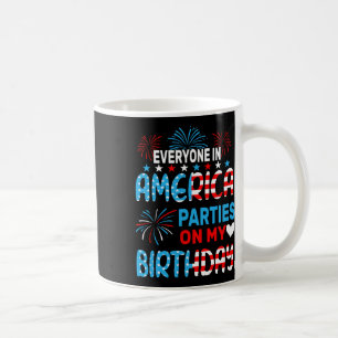 Caneca De Café Engraçado Todos Nos Partidos Americanos No Meu Ani