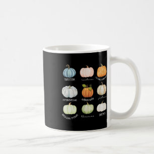 Caneca De Café Engraçado Trabalhador Social Halloween Fall Pumpki