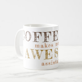Caneca De Café Engraçado trabalho de escritório costume citação d