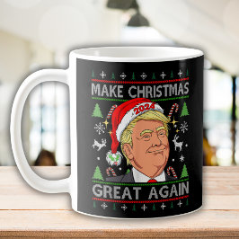 Caneca De Café Engraçado Trump 2024 Faça o Excelente de Natal nov