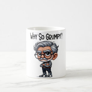 Caneca De Café Engraçado/Velho Engraçado