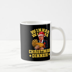 Caneca De Café Engraçado Vencedor do Trump Janto de Natal Turquia