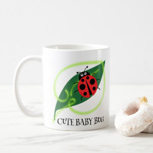Caneca De Café Engraçado Vermelho Verde Amor Meninos giros Folhet