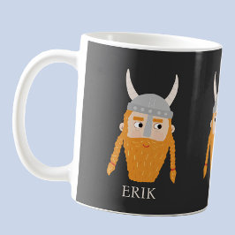 Caneca De Café Engraçado Viking Personalizado