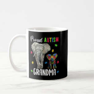 Caneca De Café Engraçado Vovô Autismo Camisa De Consciência Pa