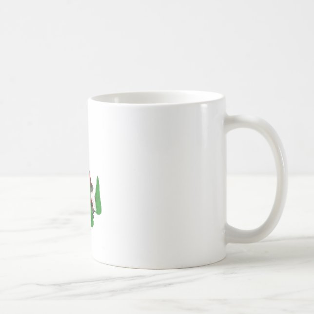Caneca De Café Engraçados Anões de Natal (Direita)