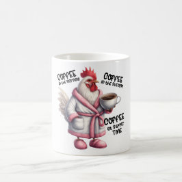 Caneca De Café Engraçados/Sarcásticos Animais/Galinha