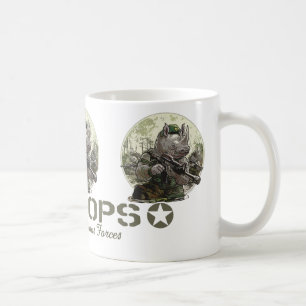 Caneca De Café Engrenagem das forças de operações especiais de