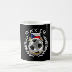 Caneca De Café Engrenagem do fã do futebol 2016 da república