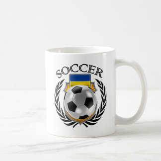 Caneca De Café Engrenagem do fã do futebol 2016 de Ucrânia