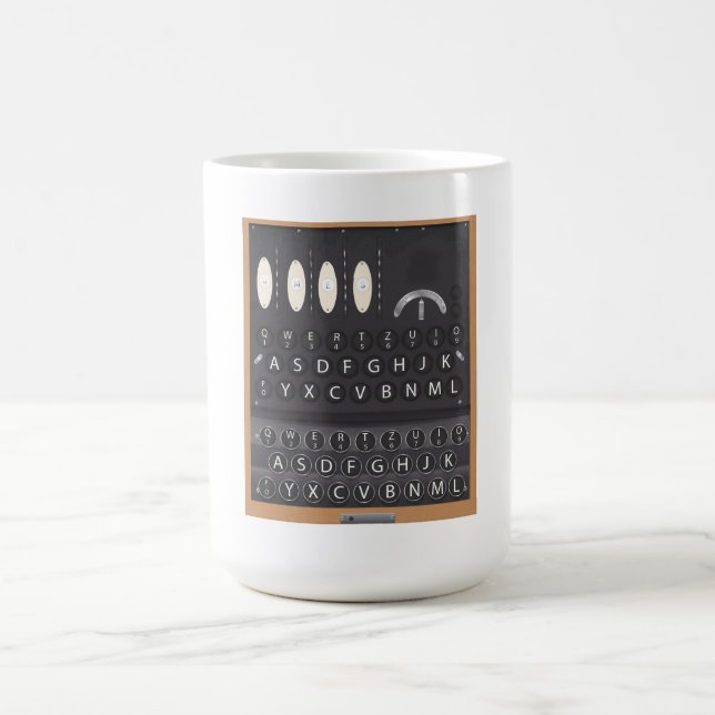 Caneca De Café Enigma Machine (Centro)