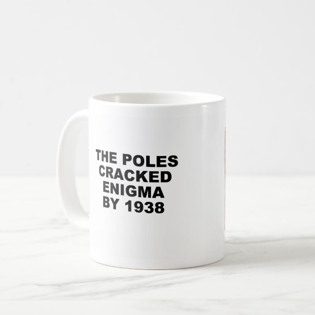 Caneca De Café ENIGMA Mug (Frente Esquerda)