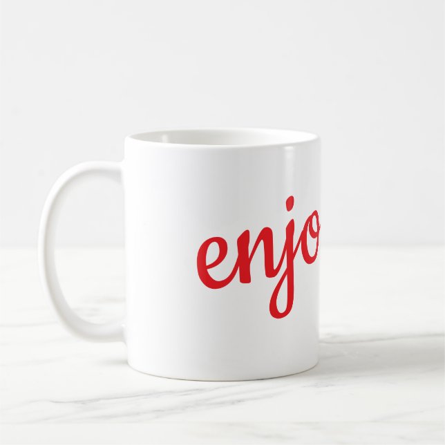Caneca De Café Enjoy life mug (Esquerda)