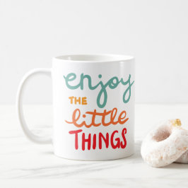 Caneca De Café Enjoy the little things