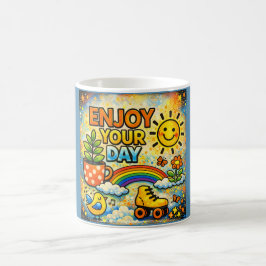 Caneca De Café Enjoy Your Day Mug