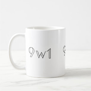 Caneca De Café Enneagram 9w1 Mug