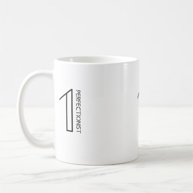 Caneca De Café Enneagram Tipo 1 - A Caneta Perfeccionista (Esquerda)