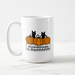 Caneca De Café Enraizado e Grato
