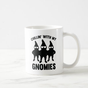 Caneca De Café Enrolando Com Meus Gnomos