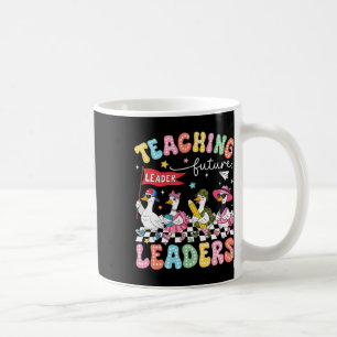Caneca De Café Ensinando Futuros Líderes Professor Silly Goose Vo