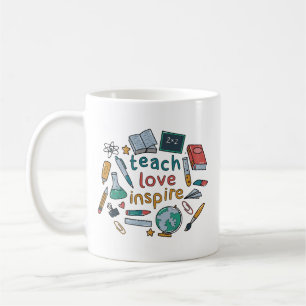 Caneca De Café Ensinar Amor