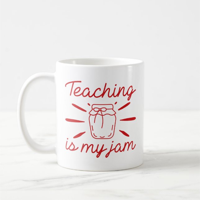 Caneca De Café Ensinar É Meu Emperramento (Esquerda)