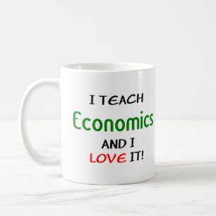 Caneca De Café ensinar economia e adorar