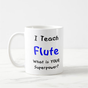 Caneca De Café ensinar flauta