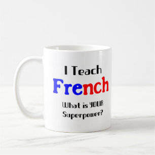 Caneca De Café ensinar francês