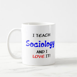 Caneca De Café ensinar sociologia e adorar