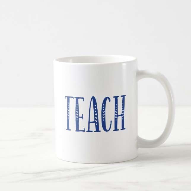 Caneca De Café Ensino. (Direita)