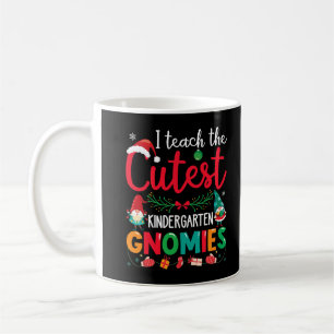Caneca De Café Ensino A Professora De Gnomos Do Jardim De Infânci