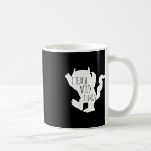 Caneca De Café Ensino Coisas Selvagens Monstrando Dons De Hallowe
