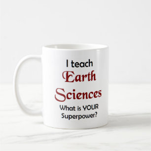 Caneca De Café Ensino de ciências da terra