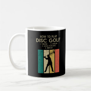 Caneca De Café Ensino de Golf de Disco Encantado Golfe Disco Fris