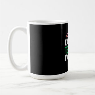 Caneca De Café Ensino do Café de Arte do Professor Repetir