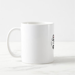 Caneca De Café Ensino do Café de Arte do Professor Repetir