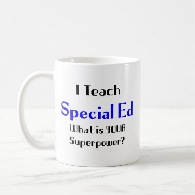 Caneca De Café ensino especial (Esquerda)