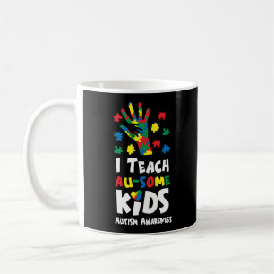 Caneca De Café Ensino Especial I Ensina Crianças Au