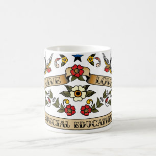 Caneca De Café Ensino especial vivo do amor