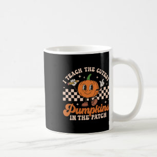 Caneca De Café Ensino Os Pumpkins Mais Bonitos No Professor De Pa