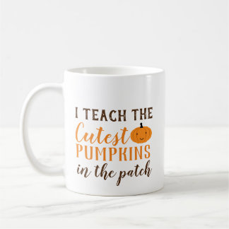 Caneca De Café Ensino os Pumpkins mais fofos no Dia das Bruxas