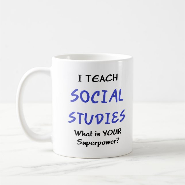 Caneca De Café ensino social (Esquerda)