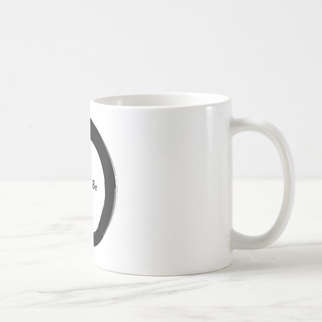 Caneca De Café Enso com Apenas Seja (Direita)
